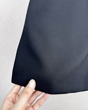 Kitlife Louis Vuitton Monogram Scarf Mini Skirt Black - 6