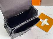 Kitlife Louis Vuitton S-Lock Bag Black Monogram Taurillon Leather M81524 12x19x7cm - 2