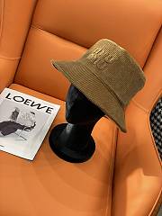 Kitlife Miu Miu Corduroy Bucket Hat Brown - 5