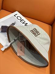 Kitlife Miu Miu Corduroy Bucket Hat Beige - 3