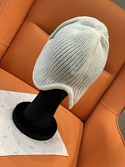 Kitlife Chanel Ear-flap Knit Hat White - 6
