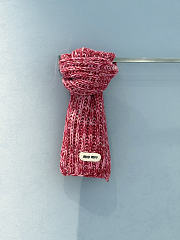 Kitlife Miu Miu Knit Beanie and Scarf Set in Pink - 4