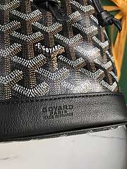 Kitlife Goyard Petit Flot Bucket Bag Black 14x16x22cm  - 3