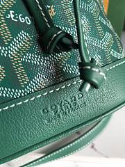 Kitlife Goyard Petit Flot Bucket Bag Green 14x16x22cm  - 2