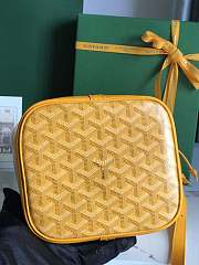 Kitlife Goyard Petit Flot Bucket Bag Yellow 14x16x22cm - 5