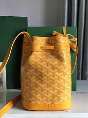Kitlife Goyard Petit Flot Bucket Bag Yellow 14x16x22cm - 4