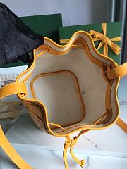 Kitlife Goyard Petit Flot Bucket Bag Yellow 14x16x22cm - 3