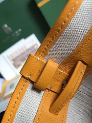 Kitlife Goyard Petit Flot Bucket Bag Yellow 14x16x22cm - 2