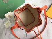 Kitlife Goyard Petit Flot Bucket Bag Orange 14x16x22cm - 5