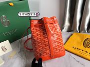 Kitlife Goyard Petit Flot Bucket Bag Orange 14x16x22cm - 4