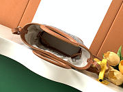 Kitlife Goyard Beluga Mini Basket Bag Brown & Black 23x18.5x8cm - 3