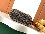 Kitlife Goyard Beluga Mini Basket Bag Brown & Black 23x18.5x8cm - 4