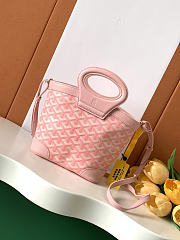 Kitlife Goyard Beluga Mini Basket Bag Pink 23x18.5x8cm  - 1