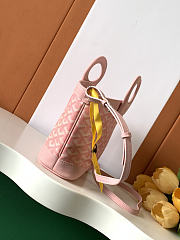 Kitlife Goyard Beluga Mini Basket Bag Pink 23x18.5x8cm  - 6