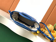 Kitlife Goyard Beluga Mini Basket Bag Blue 23x18.5x8cm  - 6