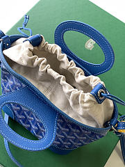 Kitlife Goyard Beluga Mini Basket Bag Blue 23x18.5x8cm  - 3