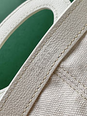 Kitlife Goyard Beluga Mini Basket Bag White 23x18.5x8cm - 2