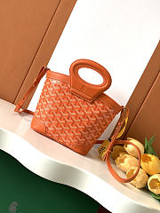 Kitlife Goyard Beluga Mini Basket Bag Orange 23x18.5x8cm - 1