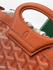 Kitlife Goyard Beluga Mini Basket Bag Orange 23x18.5x8cm - 3