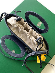 Kitlife Goyard Beluga Mini Basket Bag Dark Blue 23x18.5x8cm - 3