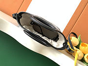 Kitlife Goyard Beluga Mini Basket Bag Black 23x18.5x8cm - 5