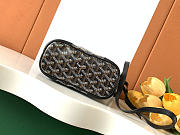 Kitlife Goyard Beluga Mini Basket Bag Black 23x18.5x8cm - 4