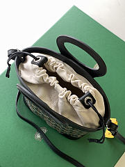 Kitlife Goyard Beluga Mini Basket Bag Black 23x18.5x8cm - 3