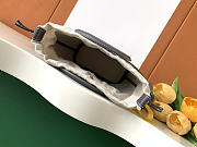 Kitlife Goyard Beluga Mini Basket Bag Grey 23x18.5x8cm  - 6