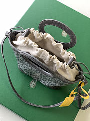 Kitlife Goyard Beluga Mini Basket Bag Grey 23x18.5x8cm  - 3