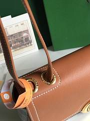 Kitlife Goyard 233 Bag Brown & Black 25x17x8cm - 3