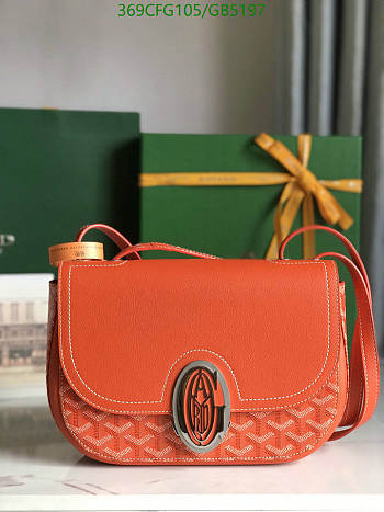 Kitlife Goyard 233 Bag Orange 25x17x8cm