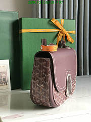 Kitlife Goyard 233 Bag Burgundy 25x17x8cm  - 5