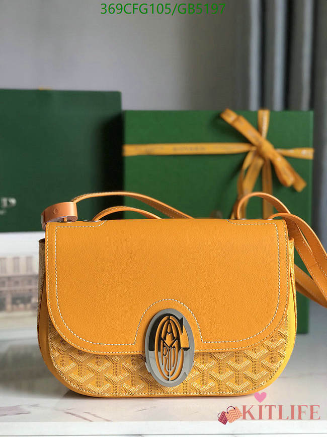 Kitlife Goyard 233 Bag Yellow 25x17x8cm  - 1
