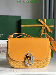 Kitlife Goyard 233 Bag Yellow 25x17x8cm  - 1