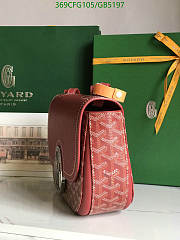 Kitlife Goyard 233 Bag Red 25x17x8cm - 4