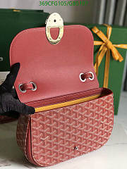 Kitlife Goyard 233 Bag Red 25x17x8cm - 3