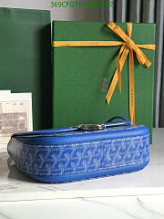 Kitlife Goyard 233 Bag Blue 25x17x8cm - 4