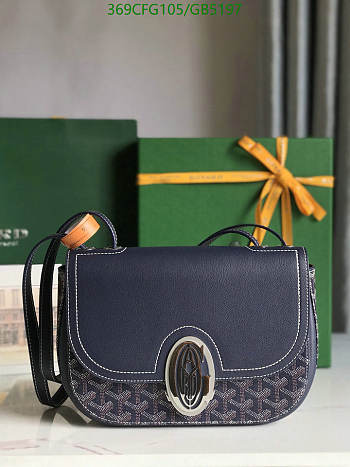 Kitlife Goyard 233 Bag Dark Blue 25x17x8cm
