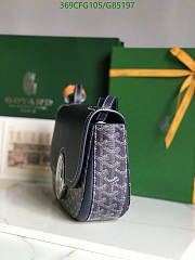 Kitlife Goyard 233 Bag Dark Blue 25x17x8cm - 5