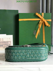 Kitlife Goyard 233 Bag Green 25x17x8cm  - 6