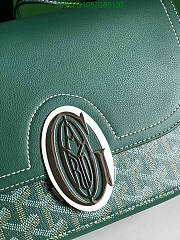 Kitlife Goyard 233 Bag Green 25x17x8cm  - 3