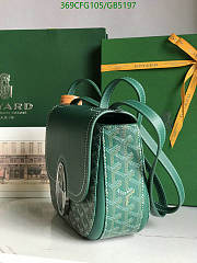 Kitlife Goyard 233 Bag Green 25x17x8cm  - 2