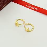 Kitlife Cartier Juste un Clou Hoop Earrings Small Model In Gold / Rose Gold / Siver - 5
