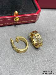 Kitlife Cartier Love Hoop Earrings in Gold / Rose Gold / Silver  - 5