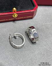 Kitlife Cartier Love Hoop Earrings in Gold / Rose Gold / Silver  - 3