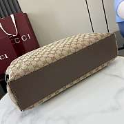 Kitlife Gucci Beatrix Large Tote Bag Beige & Brown Canvas 850546 40x36x12cm  - 2
