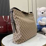 Kitlife Gucci Beatrix Large Tote Bag Beige & Brown Canvas 850546 40x36x12cm  - 5
