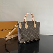 Kitlife Louis Vuitton Neo Lockit PM Monogram Bag Brown M26532 33x24x12cm - 2