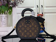 Kitlife Louis Vuitton Boite Chapeau PM Monogram Bag Brown M15293 27x9x19.5cm - 4