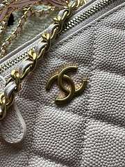 Kitlife Chanel Vanity Pink Grained Leather AP3940 17x9.5x8cm  - 6